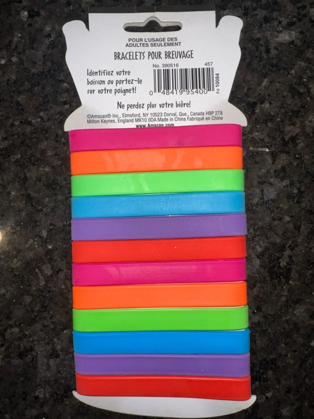 🆕 Drink Bands- Silicone Wrist Drink Markers